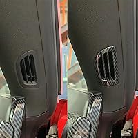 Vista 3 de Para C7 Corvette Pilar De Fibra De Carbono A Cubierta De Salida De Aire Accesorios Para 2014-2019 Chevrolet Corvette C7