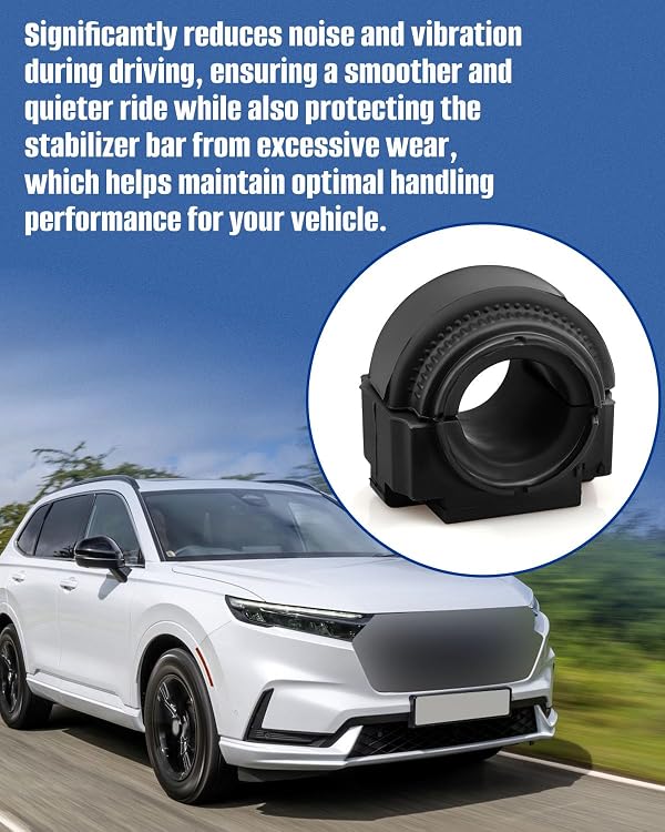 1 PCS Front Stabilizer Bar Bushing Kit Fit for Honda CR-V 2017 2018 2019 2020 2021 2022 Replace 51300-TLB-A04, 51300-TLB-A02, 51300-TLB-A03 by ANODZU - Image 4