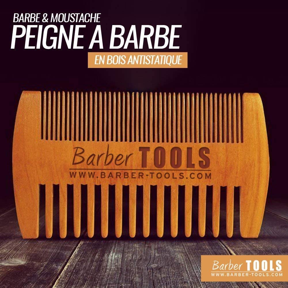 ✮ BARBER TOOLS ✮ Kit/Set/Estuche de arreglo y cuidado de la barba y afeitarse