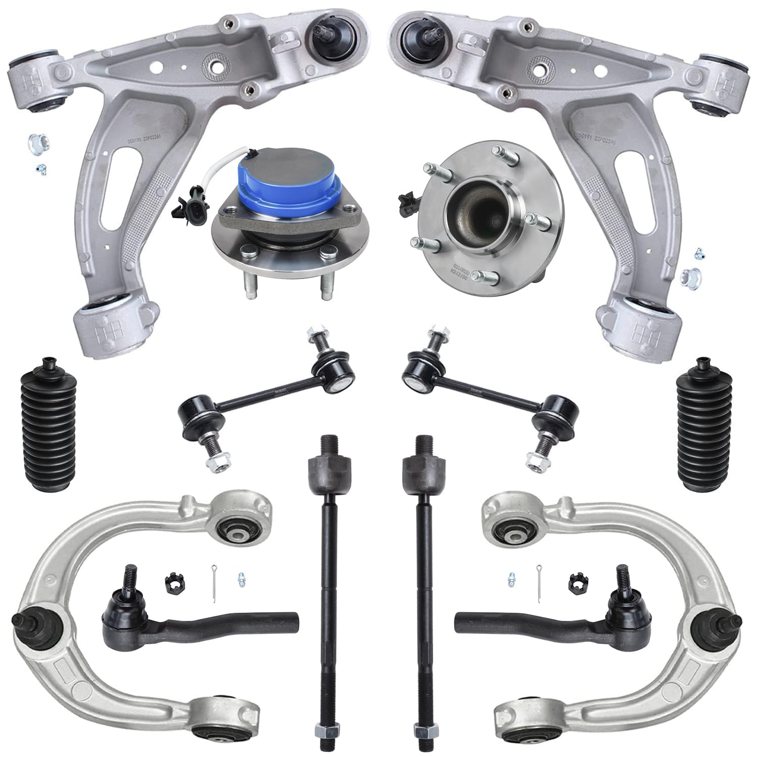 Detroit Axle - RWD Front End Suspension Kit for 2003-2007 Cadillac CTS