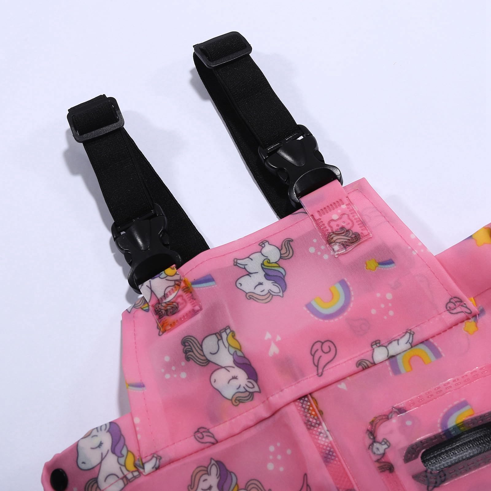 Trampolieri per bambini a forma di animale dei cartoni animati, Trampolieri da pesca per giovani per bambini piccoli, Trampolieri per caccia e pesca a prova di acqua con stivali per ragazze/A