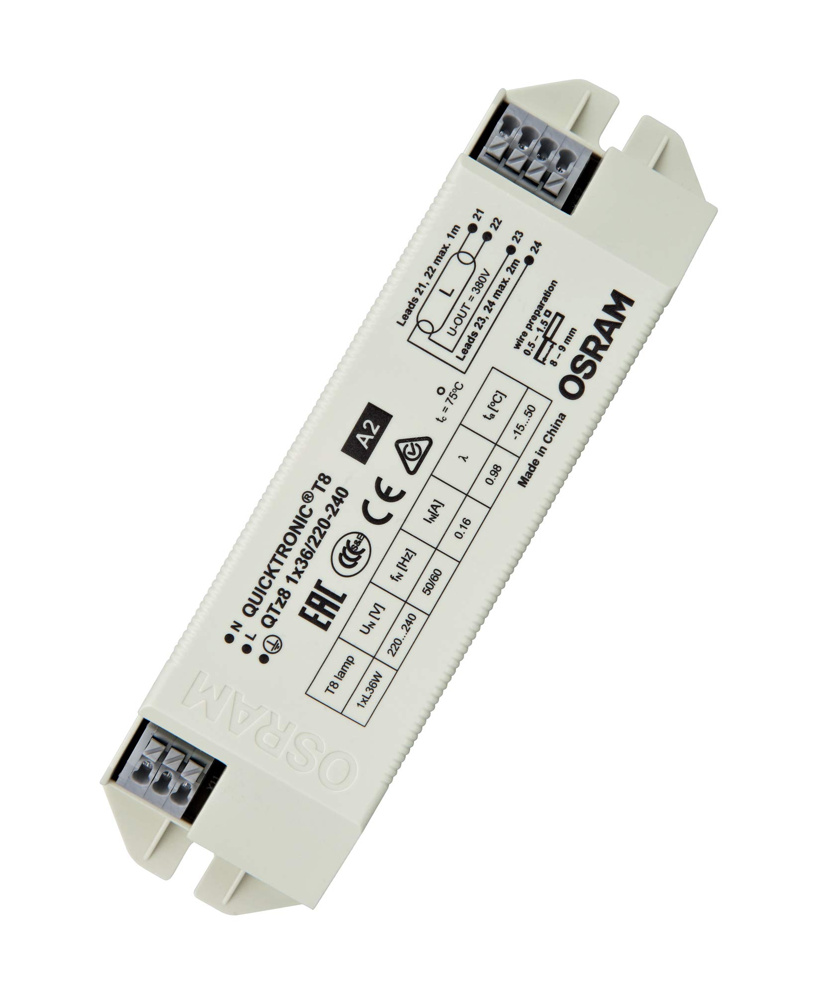 Reattore Elettronico FANNIXI Per Lampade Fluorescenti T8 - 2x18W, 220-240V, Risparmio Energetico - Foto 12