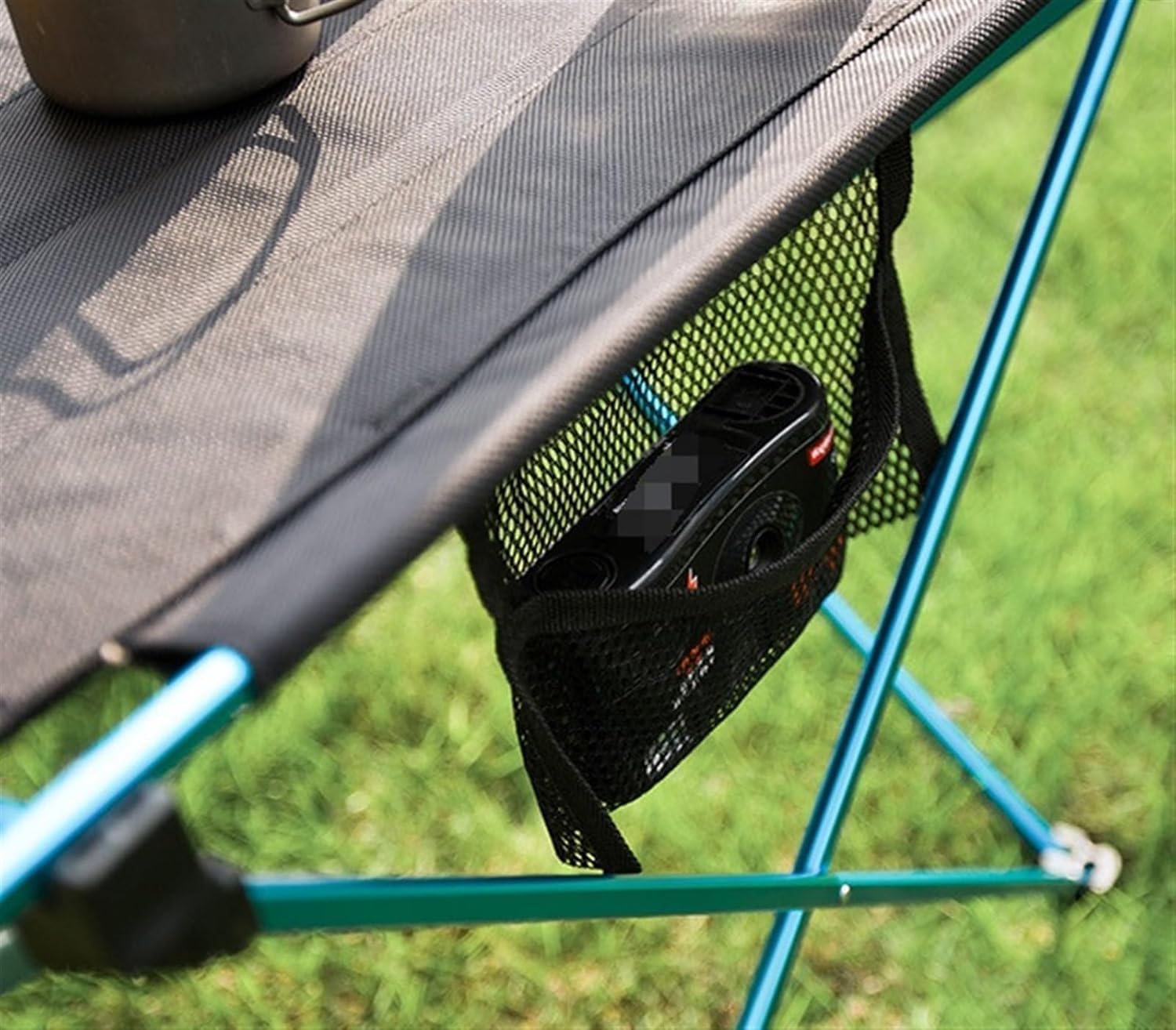 Przenośny aluminiowy stół kempingowy – solidny składany stół outdoorowy wielofunkcyjny stół piknikowy lekkie meble kempingowe do wędrówek, grillowania i użytkowania na podwórku