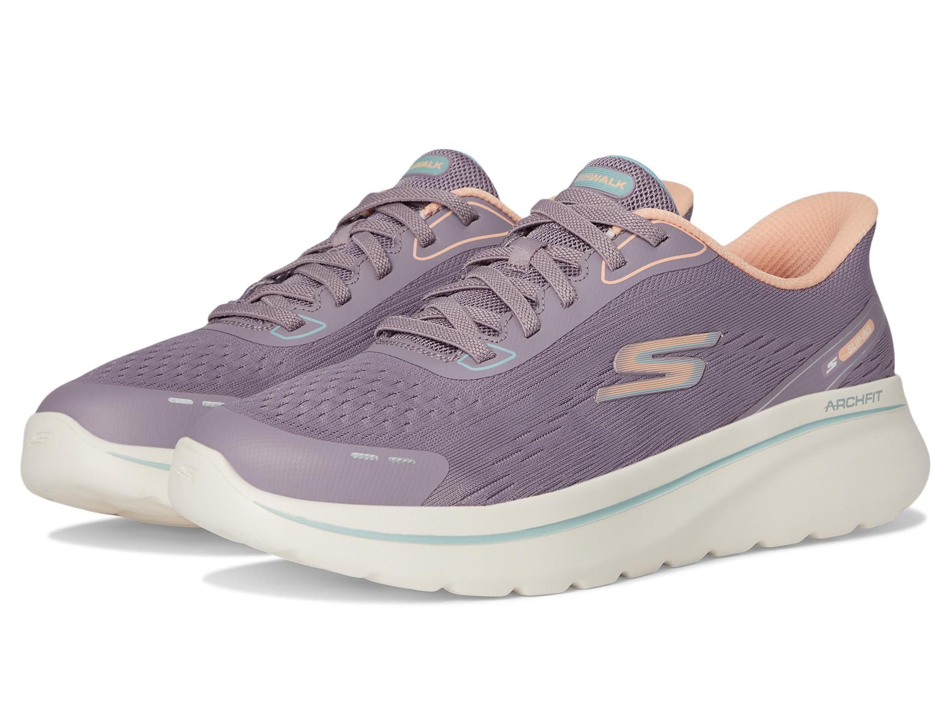 Skechers GO WALK ARCH FIT N-JOY womens Shoes 38 EU Mauve