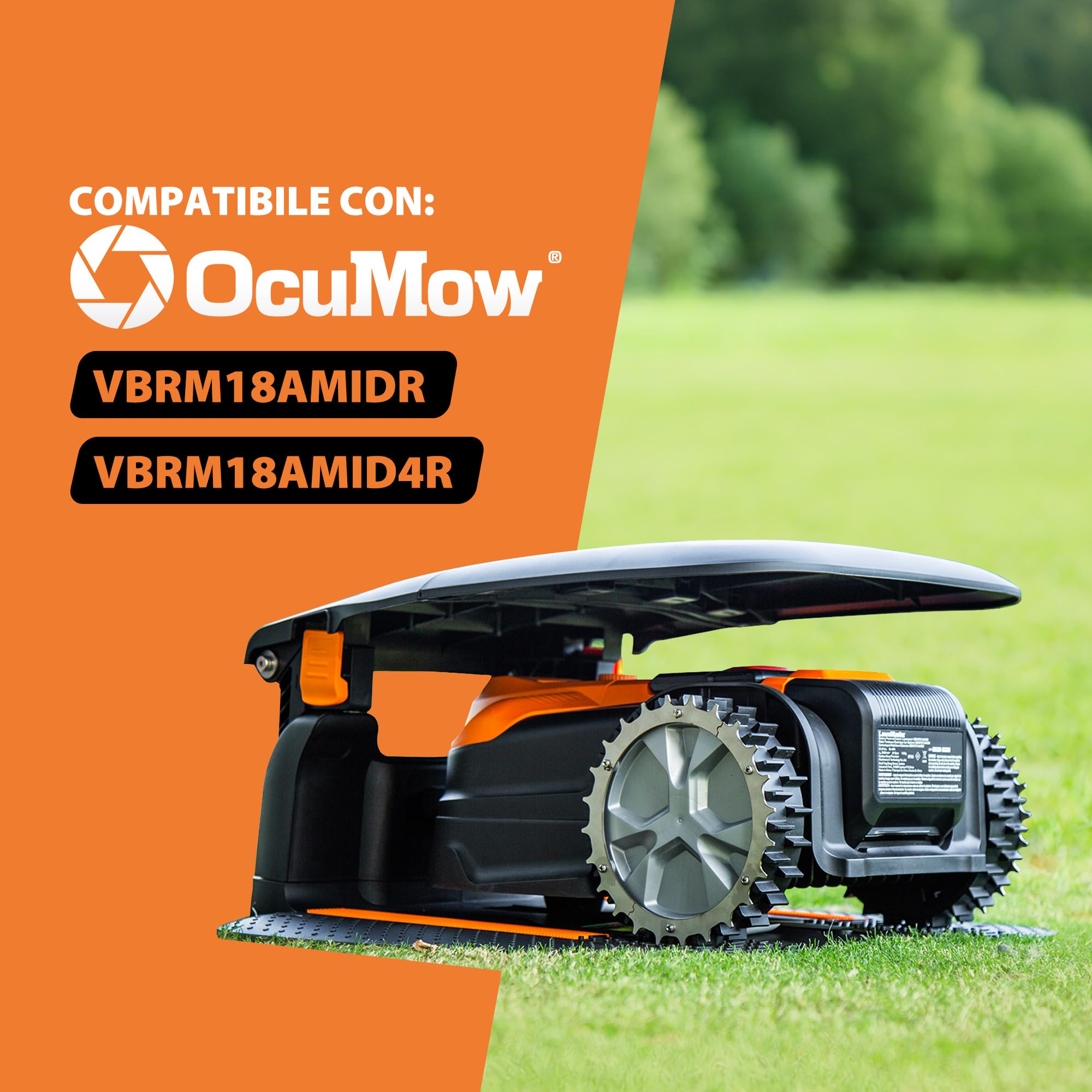 LawnMaster Robot tosaerba Garage 952641 - tetto resistente alle intemperie senza perdita di segnale, protezione affidabile contro sole e pioggia, adatto per la serie LawnMaster VBRM18