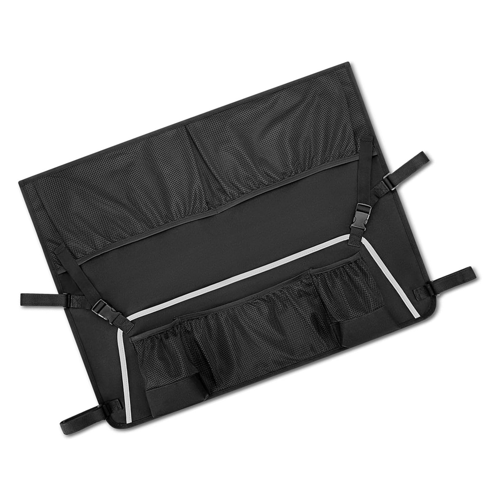 Multi Purpose Folding Cart Attachment with Light Enhanced Feature and Robust Construction Easy Clean Cart Planner