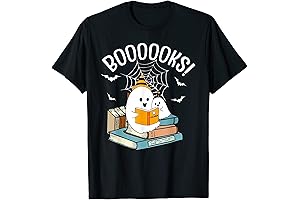 Kid's Halloween Costume Booooks T-Shirt