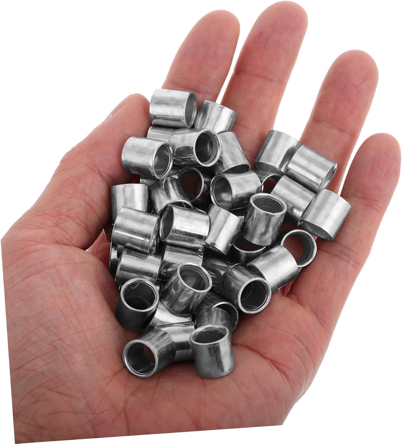 KeuLen Skateboard Wheels,50pcs Skateboard Bearing Sleeves Roller Skate Bushings Wheel Rotation for and Skate Parks Bearing Retainers for Safe Skating