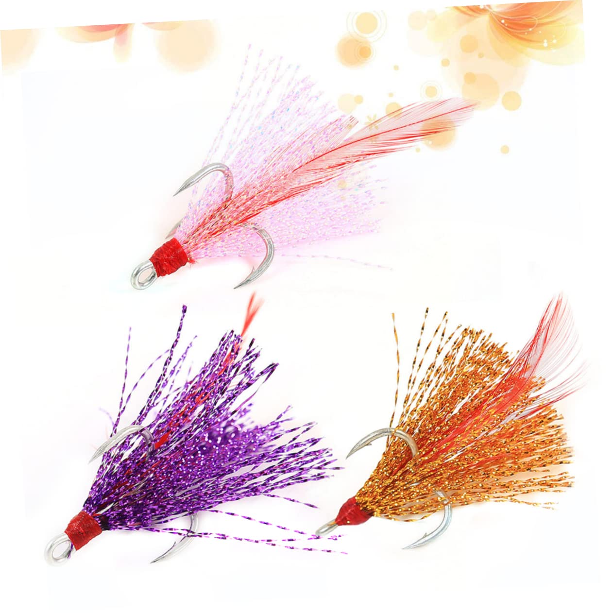 Sosoport 9 Pezzi Strumenti Robusti Strumento Robusto Strumento Robusto E Ad Alta Tensione Pesca Con Esche Per Pesciolini Esche Per Pesci Ad Alta Resistenza Amanti Della Pesca Esca