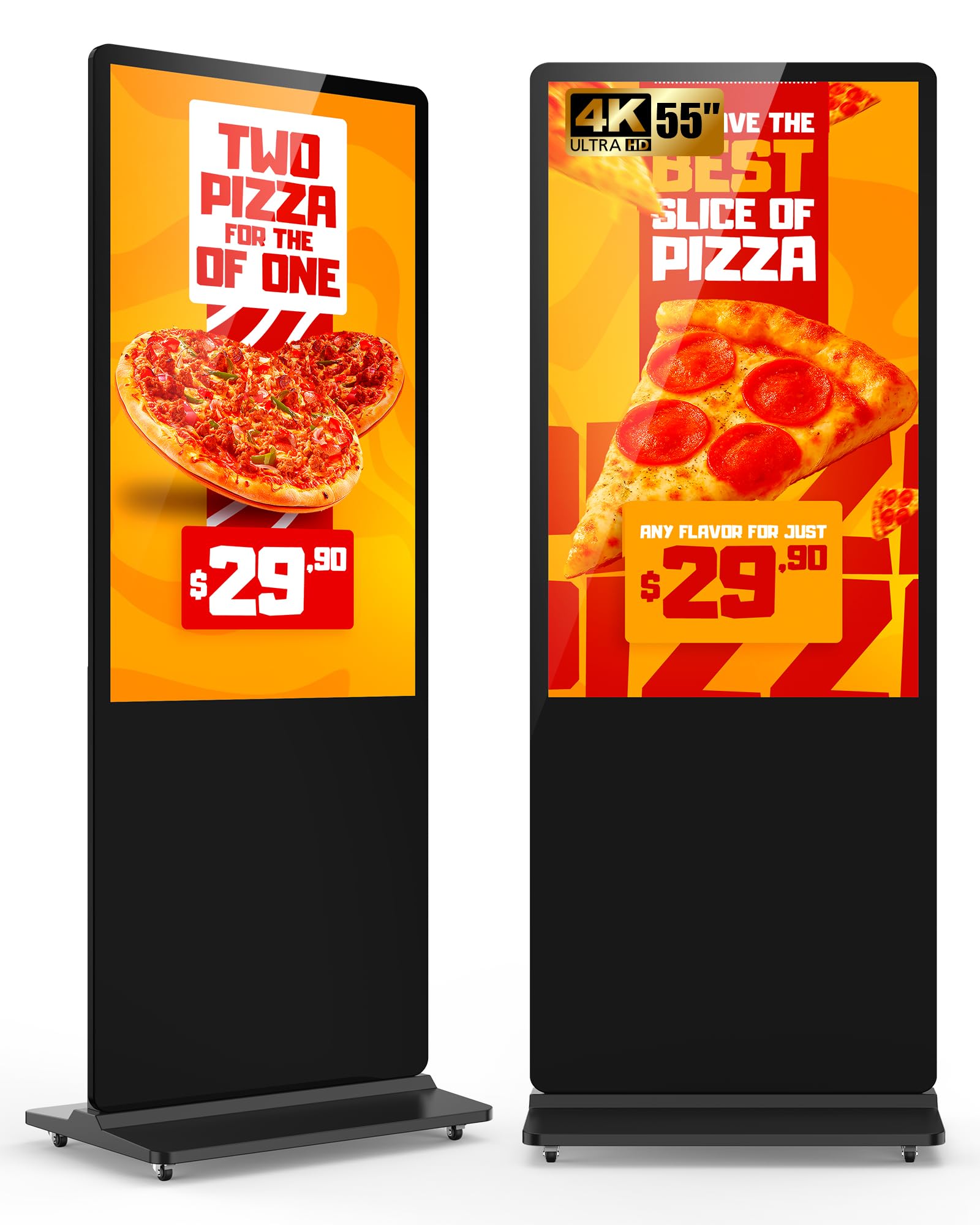 HARZHI 55 Inch 4K UHD Digital Signage Kiosk