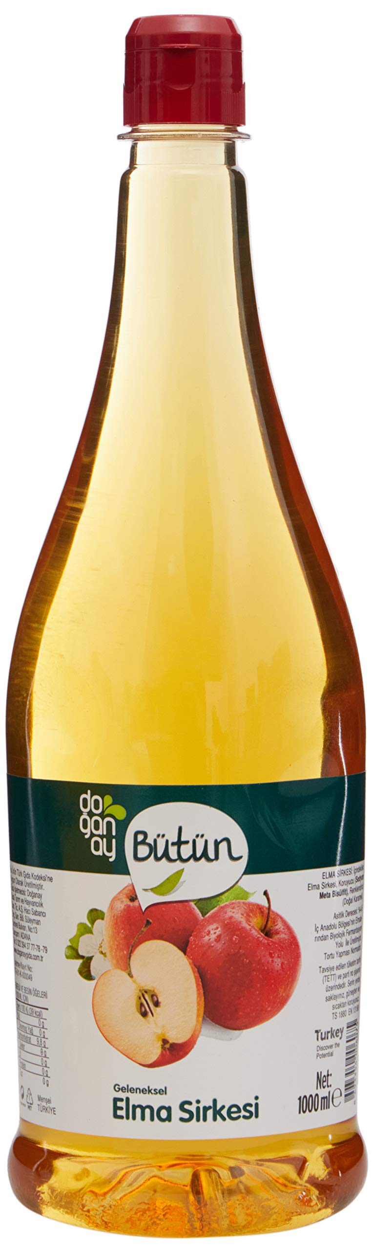 Doğanay Bütün Pet 1000 Ml Elma Sirke