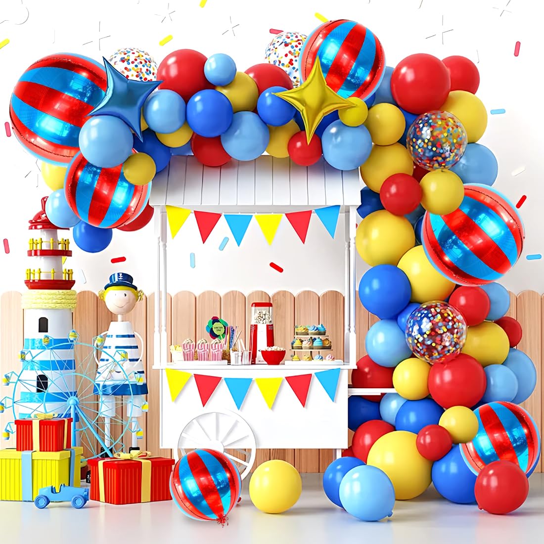 Ballonnen Rood-Wit-Blauw 30cm - 50st Kopen