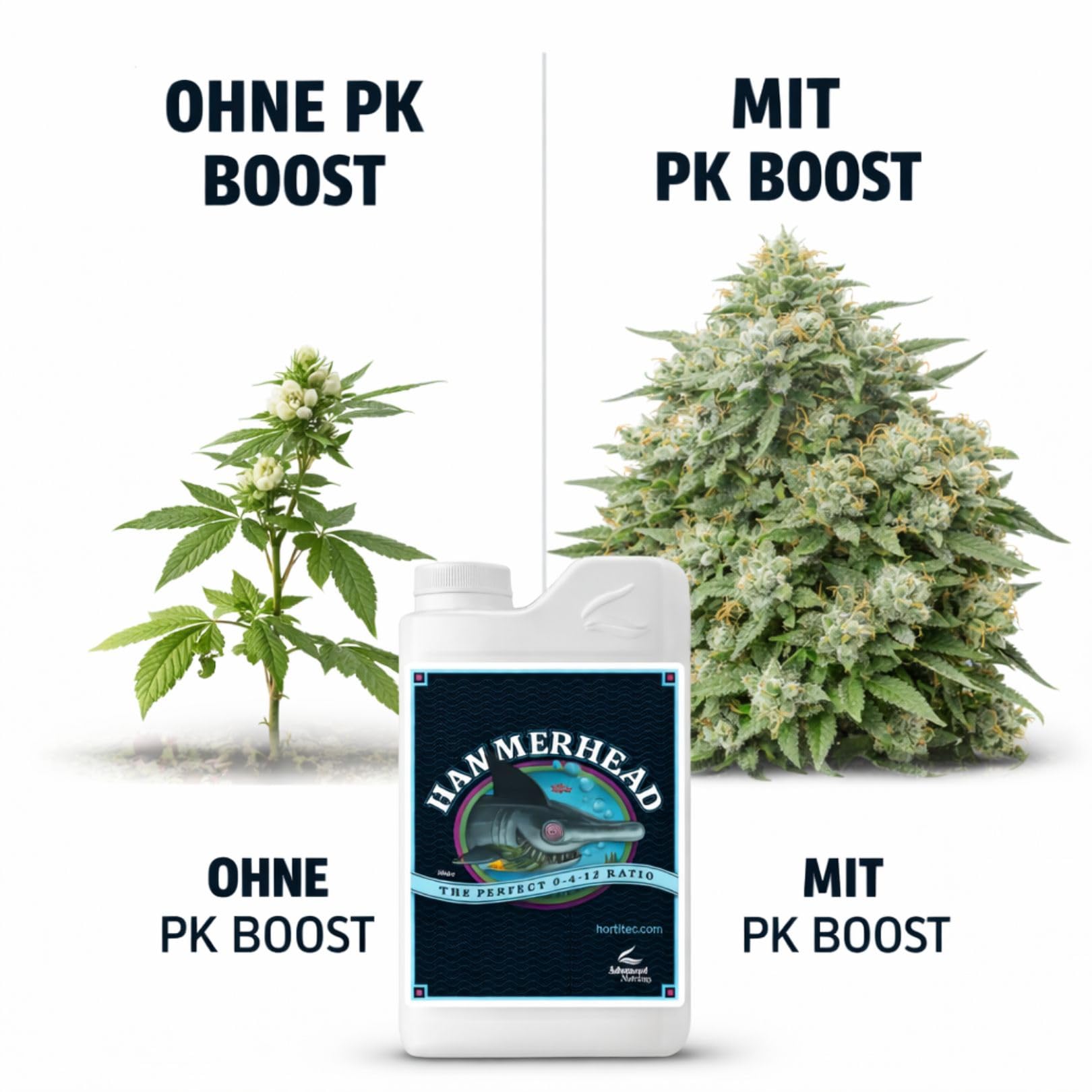 Weedness Advanced Nutrients Hammerhai 5 Liter - Pflanzendünger Grow Anbau Indoor Tomaten Rasen Orchideen