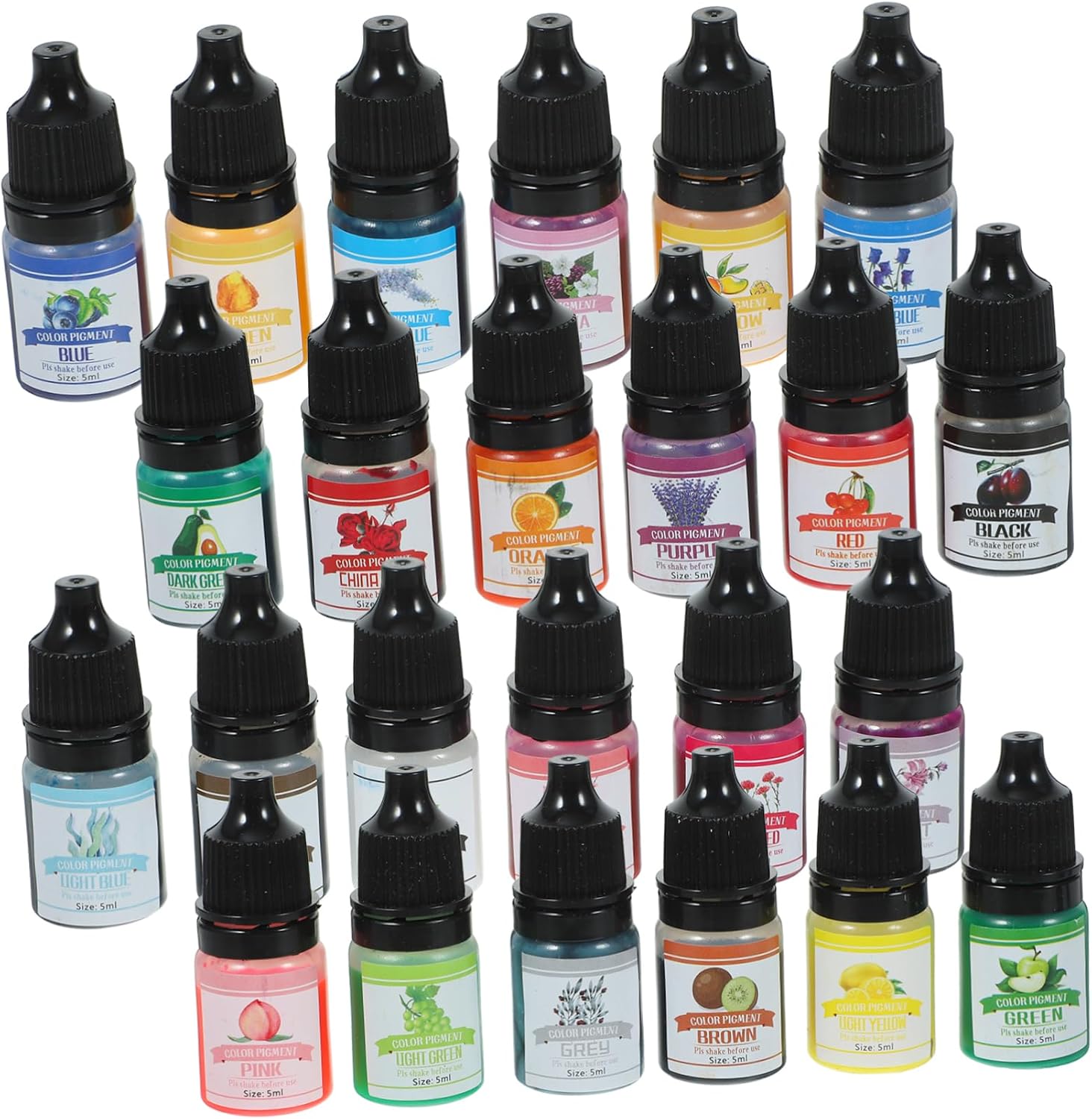 DIY Handmade Scented Candle Colorants Bright Pigment Pastes for Dye Candle Dye