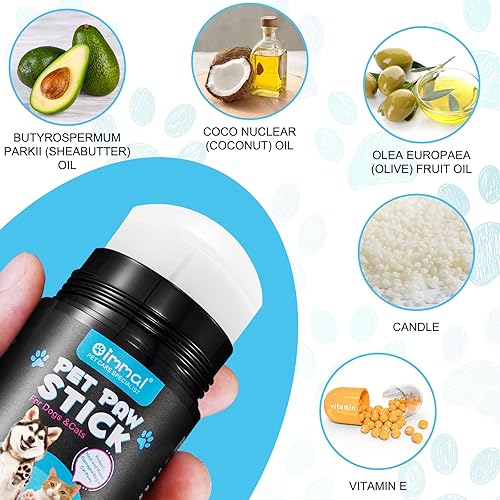 Miniatura 3 de Bálsamo para patas de perro de 2.6 onzas, bálsamo de patas para perros, palitos de patas de mascotas, calma, cura y protege las patas de perro