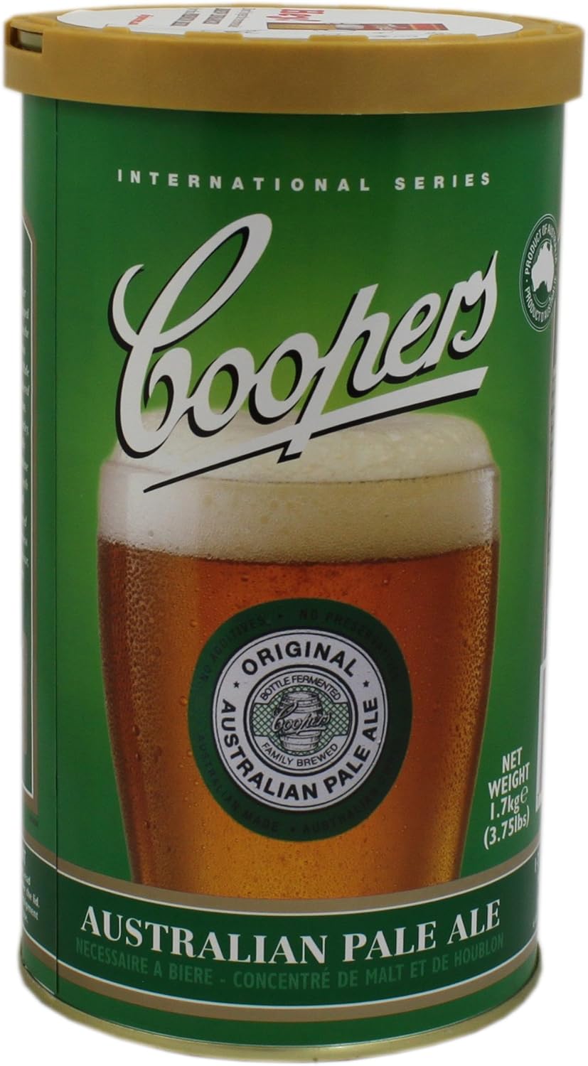 Coopers Australian Pale Ale Home Brew Beer Kit Makes 40 Pints