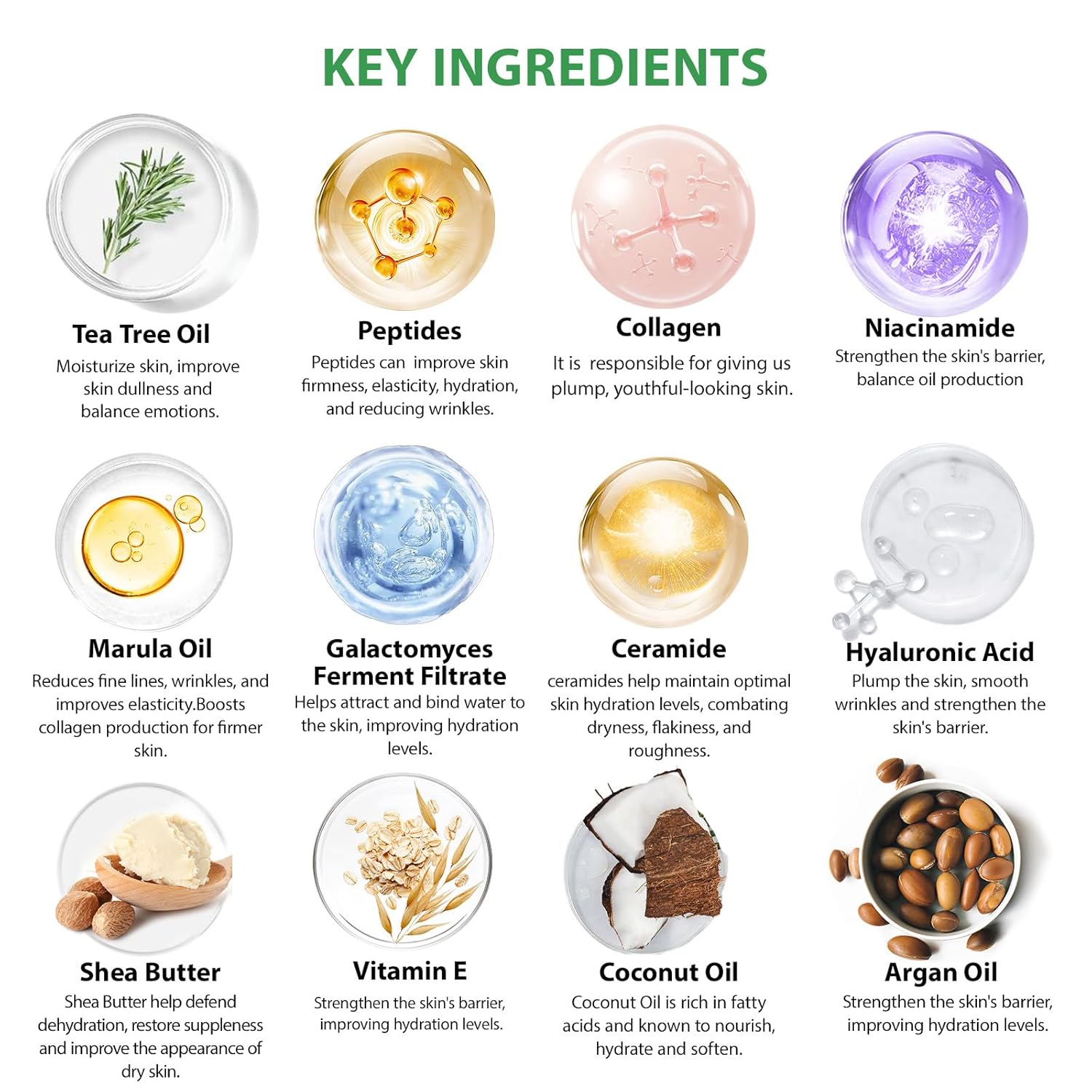 Valentines Day Gifts for Women, 33 Pcs Tea Tree Skin Care Gift, Face Sheet Mask, Self Care Kit Spa Gift Baskets, Necklace, Bath and Body Set, Mother Day, Birthday Present, Christmas - Image 7