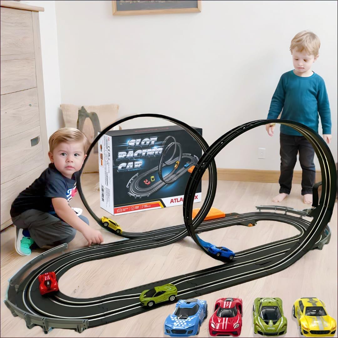 Atlasonix Slot Car Race Tracks Sets Slot Cars, Race Tracks