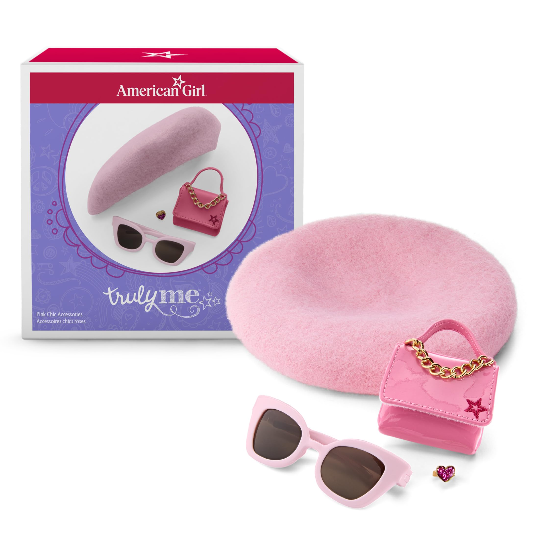 Amazon.com: American Girl Truly Me 18-inch Doll Pink Chic