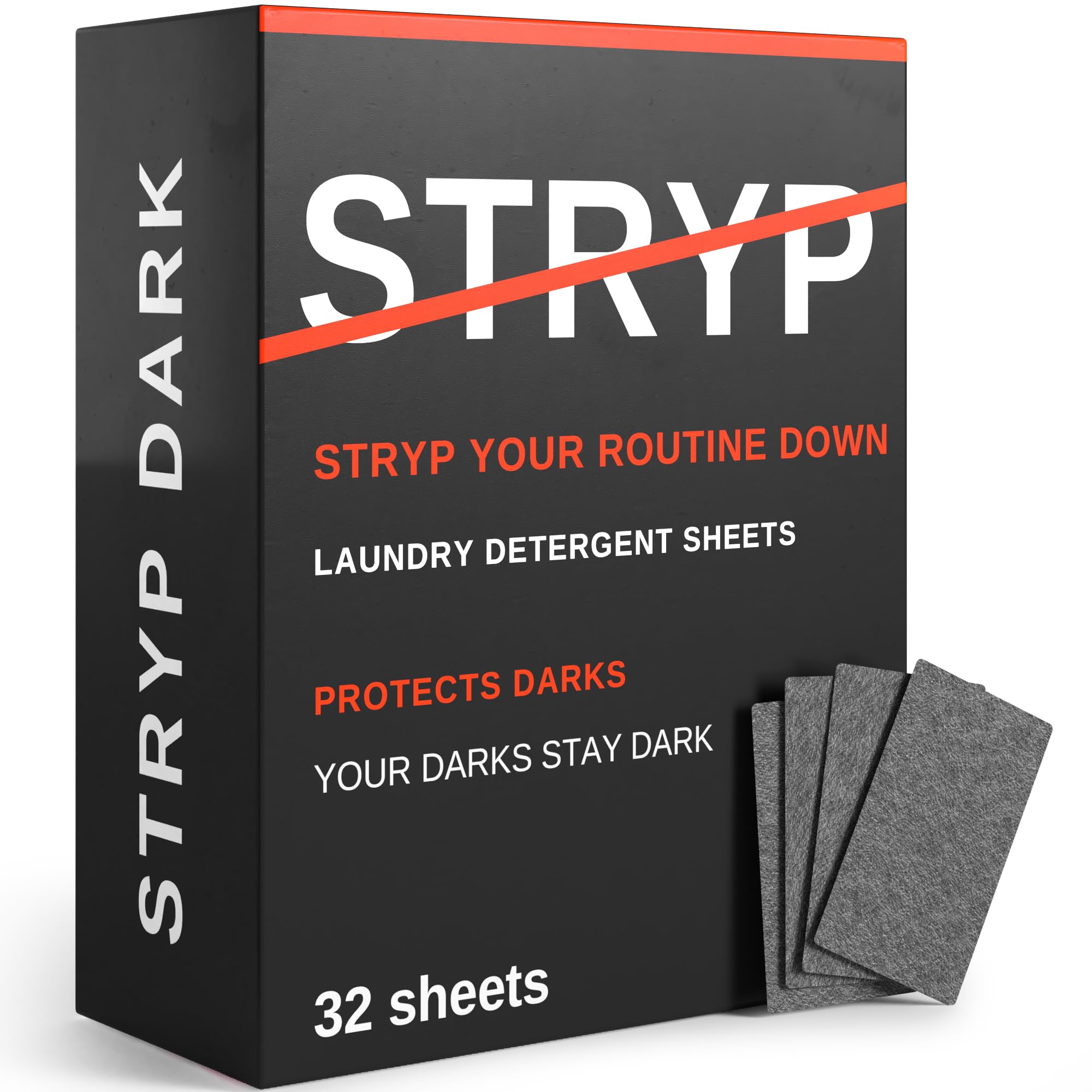 Laundry Detergent Sheets, Fragrance Free - 32 Loads