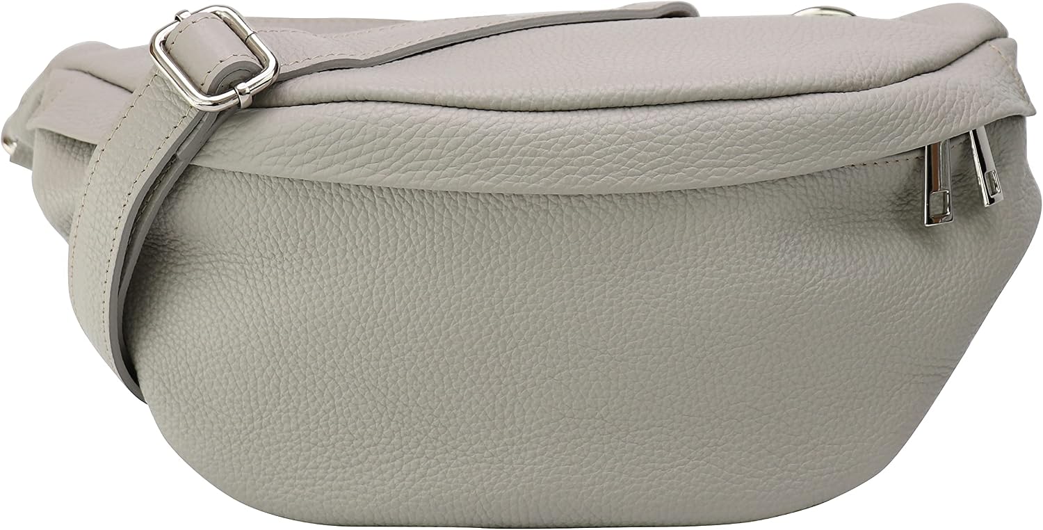 SH Leder ® Marie G528 Real Leather Waist Bag for Women Men Unisex Belt Bag for Festival Travel Bum Bag Medium Crossbody Bag Women Leather Bag 32 x 17 cm - Image 3