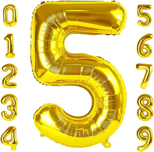 Vista 192 de Globos de números 0 de 40 pulgadas, globos negros de números para números 10, 20, 30, 40, 50, 60, 70, 80, 90, 100, globos de números 10, 20, 30, 40