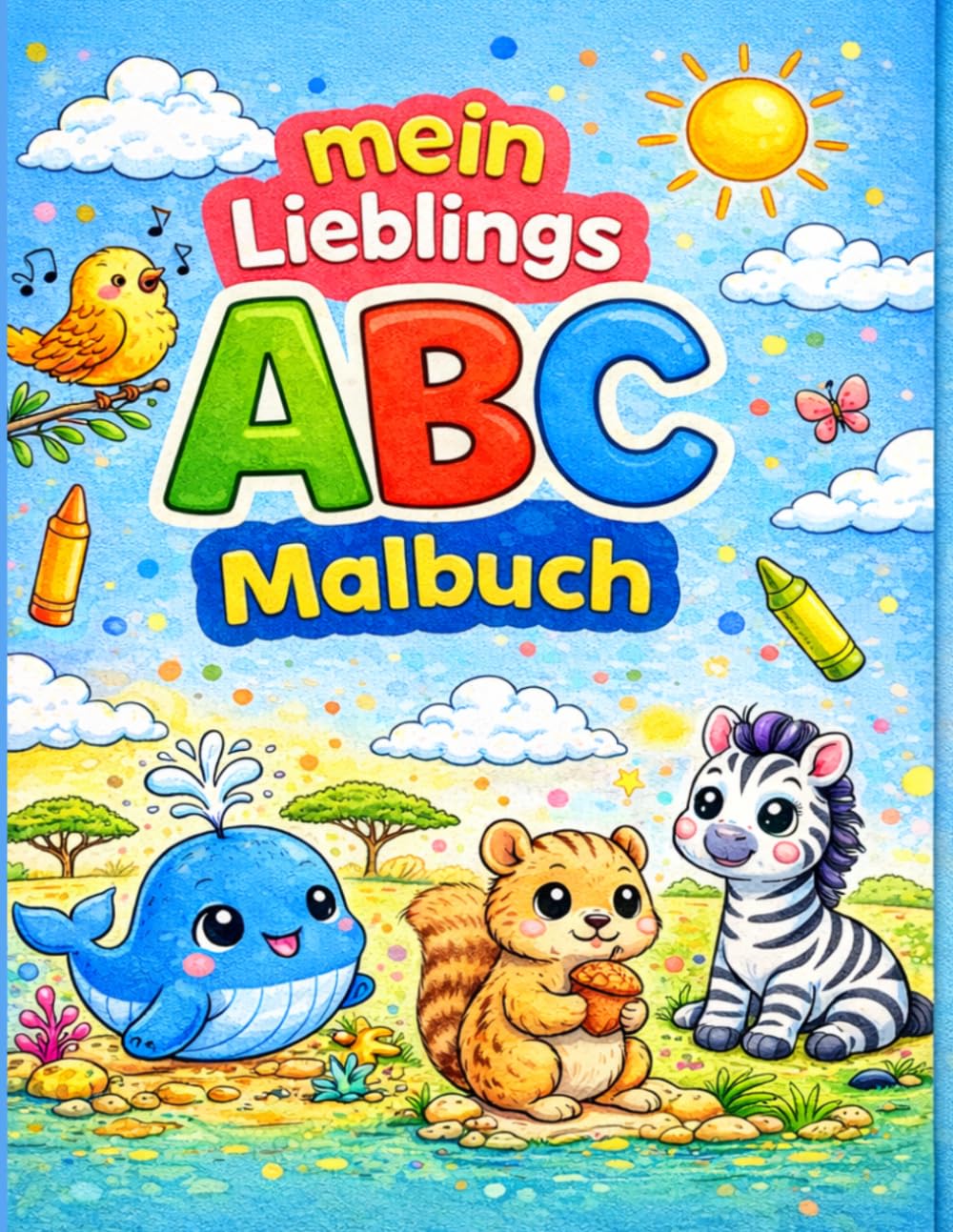 Mein Lieblings Abc Malbuch