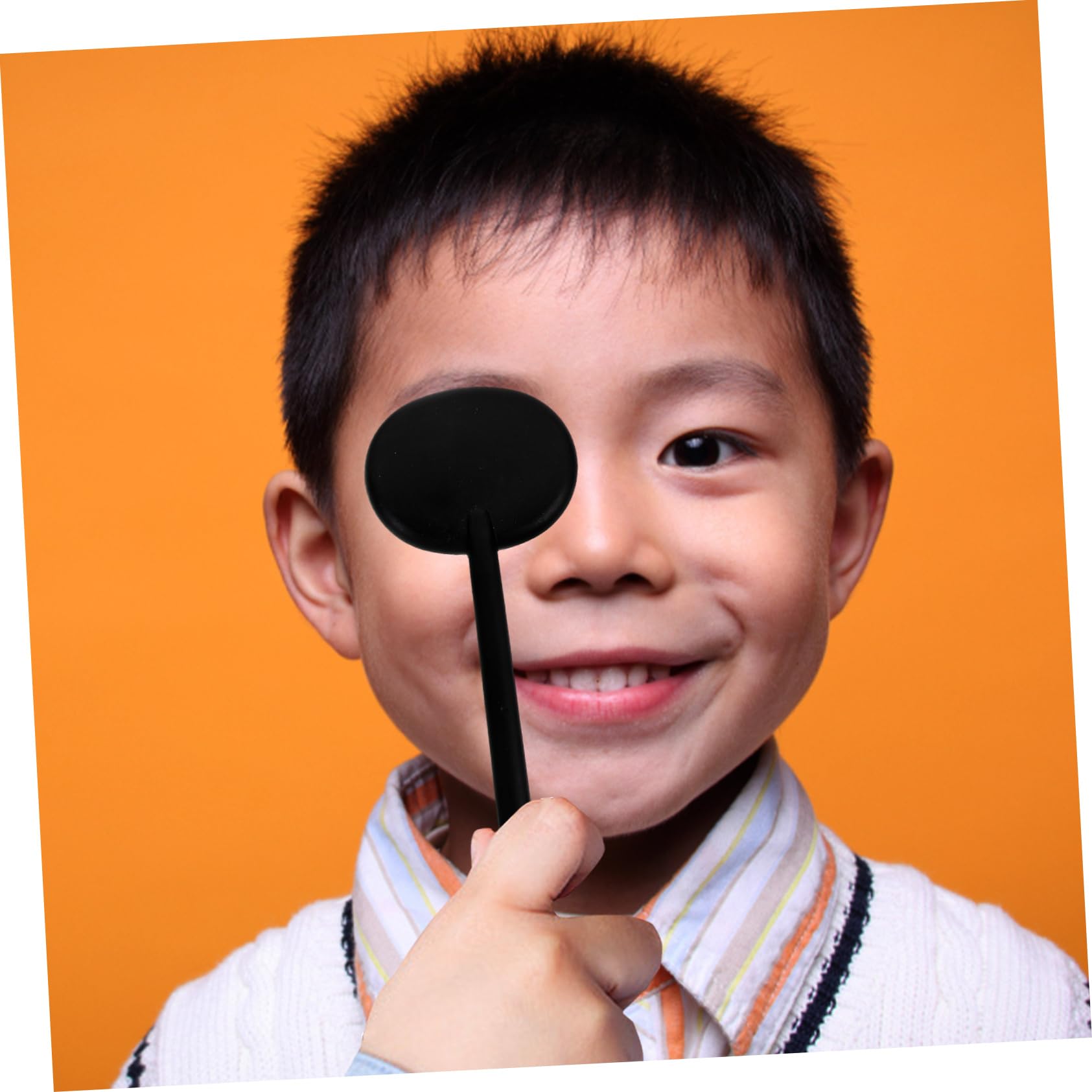 TOVINANNA 6 Pcs Vision Visor Eye Occluder Eye Exam Tool Eye Exam Accessory Tool Eye Chart Examination Occluder Eye Exam Supplies Plastic Vision Test Optometry