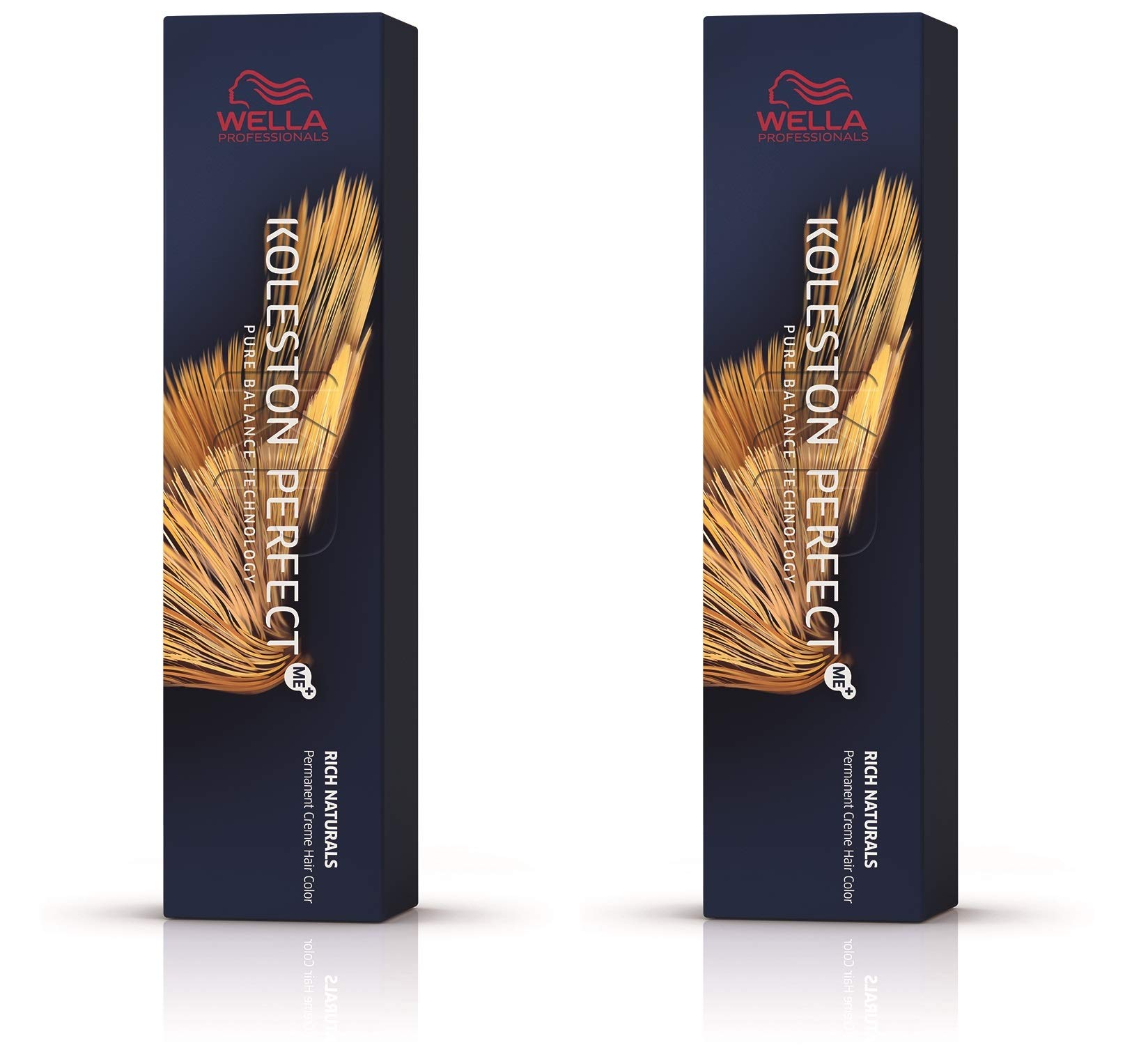 WELLAKoleston Perfect Me+ KP Rich Naturals 7/18 Medium Blonde Ash Pearl Pack of 2
