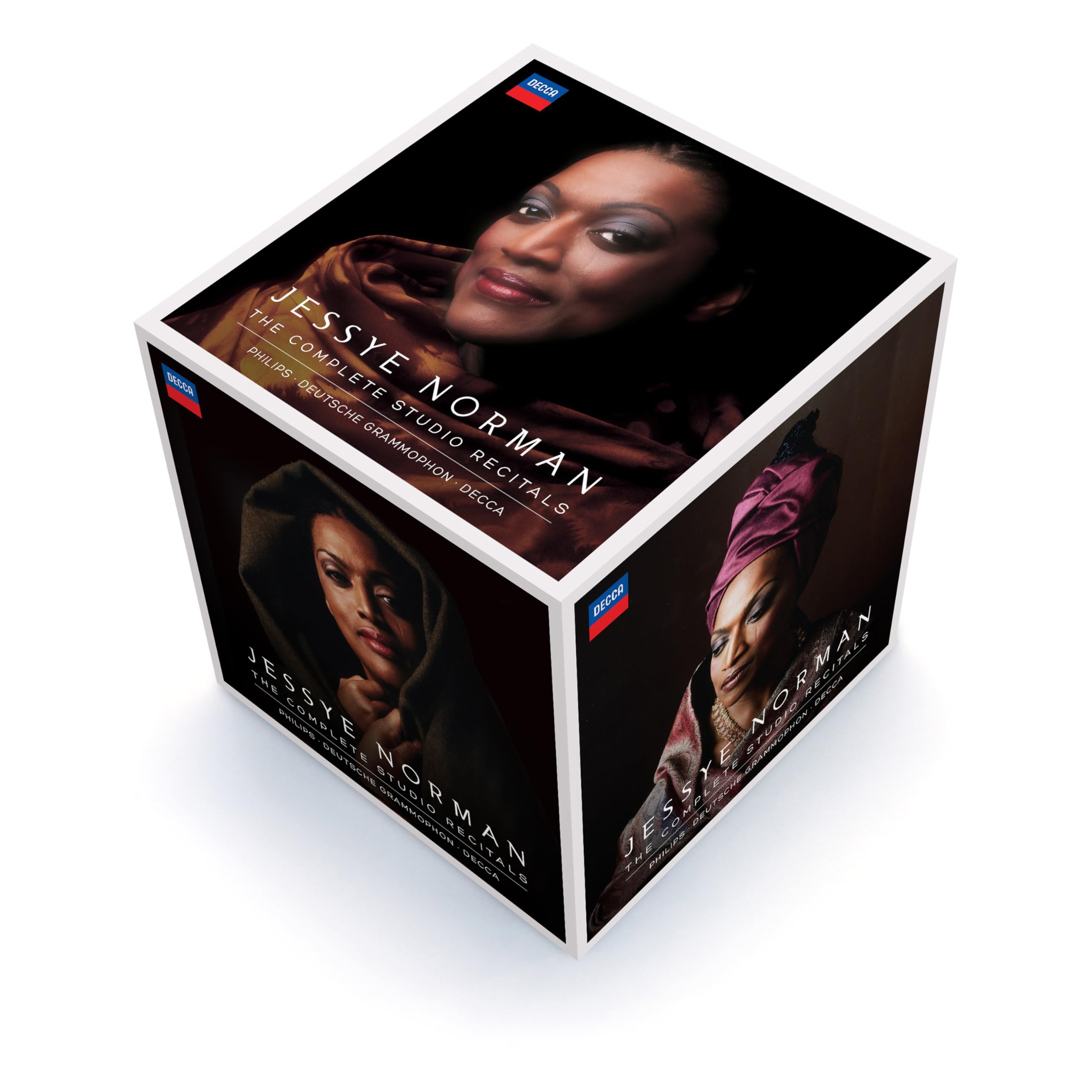 Jessye Norman: The Complete Studio Recitals on Philips, Deutsche Grammophon and Decca [Coffret 42CD + 3DVD - Tirage Limité]