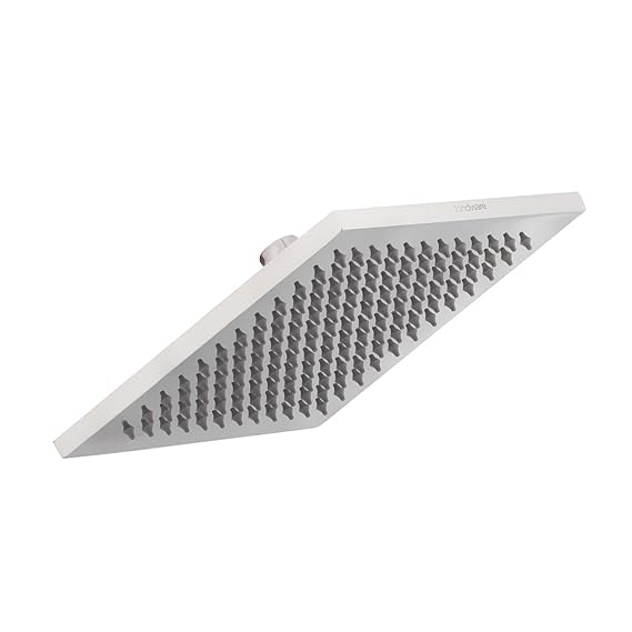 Hindware Showers Rain Shower 200mm Square with Rubbit Cleaning System