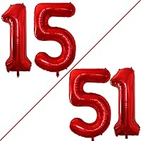 Vista 72 de GOER Globos con el número 80 para decoraciones de fiesta de cumpleaños número 80, globos de helio de aluminio jumbo de 42 pulgadas para 80 Oro rosa