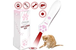 Cat and Dog Toy - Interactive Laser Pointer Wall Image Projector with 5 Designs