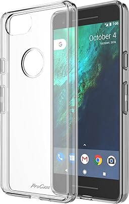 Funda Google Pixel ProCase Ultra Fina H brido Carcasa Transparente Funda Protectora para Google Pixel versi n 2017 -Transparente Funda Google Pixel ProCase Ultra Fina H brido Carcasa Transparente Funda Protectora para Google Pixel versi n 2017 -Transparente