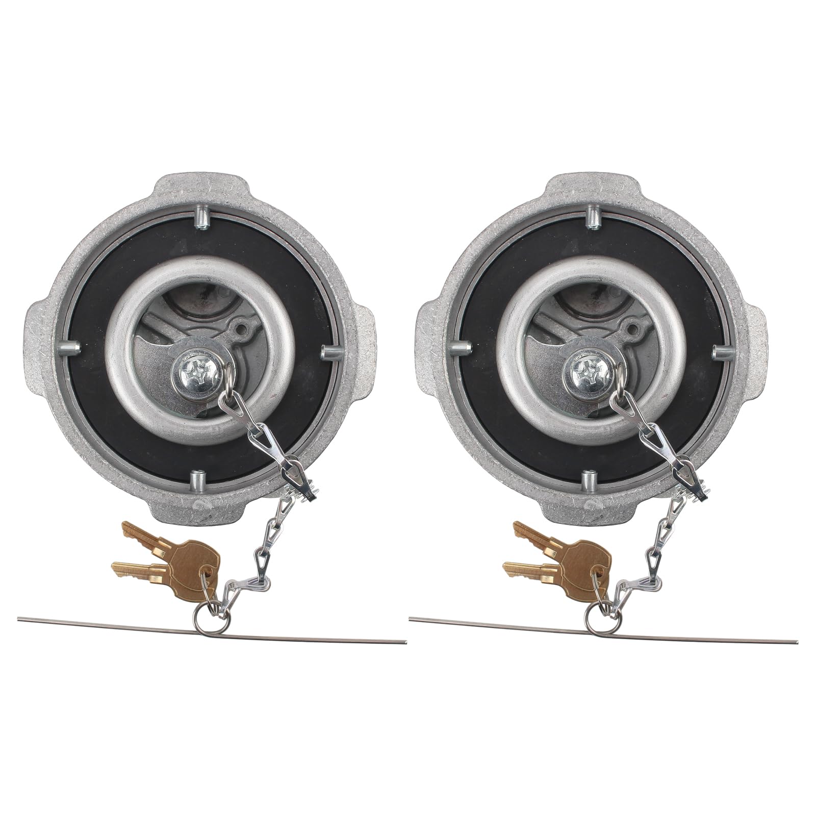 Carbhub 2Pcs 572.1018 Automann Locking Diesel Fuel Cap Fit for