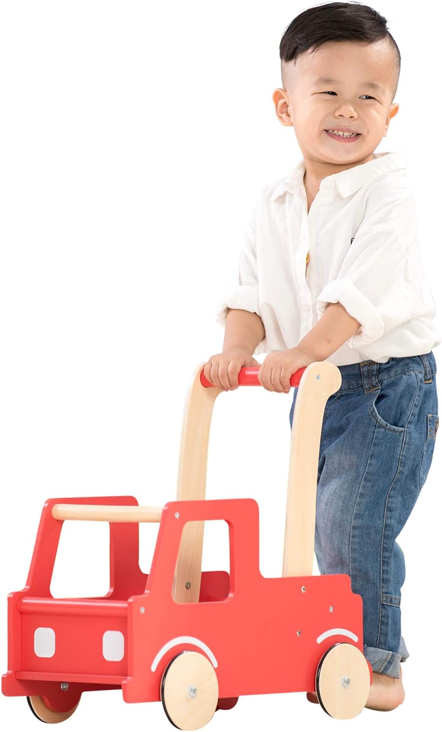 60% Off Discount LINE Push Wooden Truck