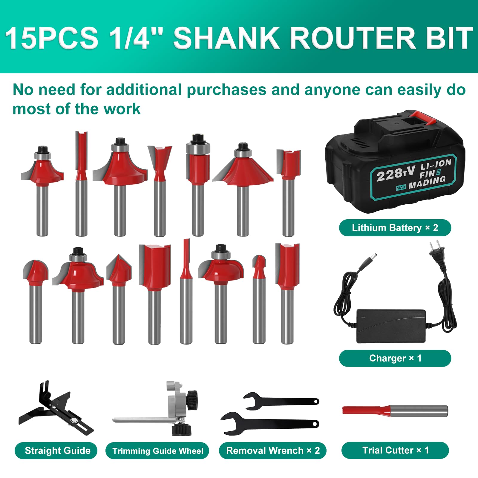 Batterie Makita 18v Router Wood Anesty Compact Router With Trimmer