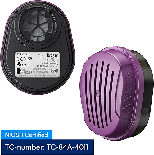 Miniatura 2 de Dräger X-plore Filtrocartucho para X-plore 330035005500 máscaras de respirador de paquetes de múltiples