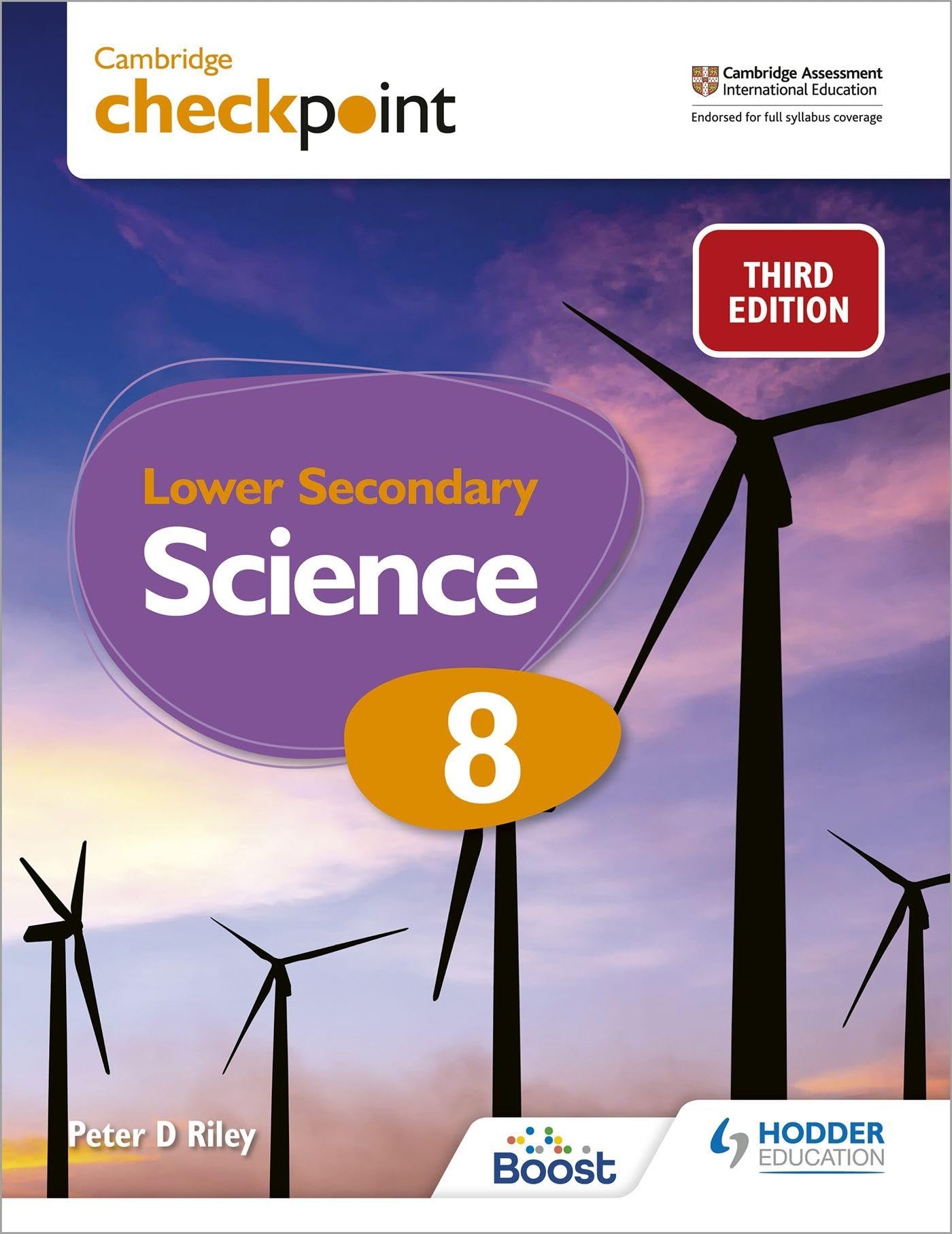 Cambridge Checkpoint Lower Secondary Science Student’s Book 8: Third Edition Paperback – Student Edition, 29 April 2022