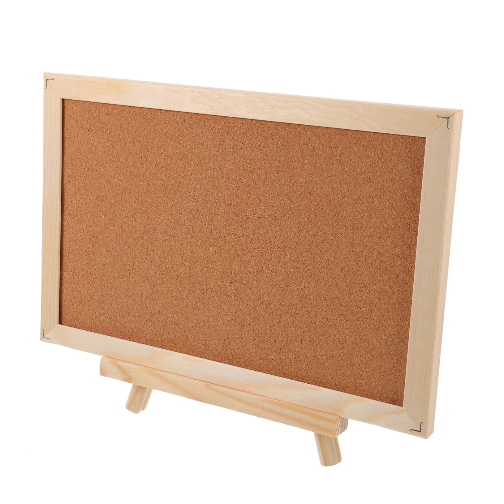 Amazon | TOGEVAL 卓上コルクボード 両面使用可能 20×30cm フレーム