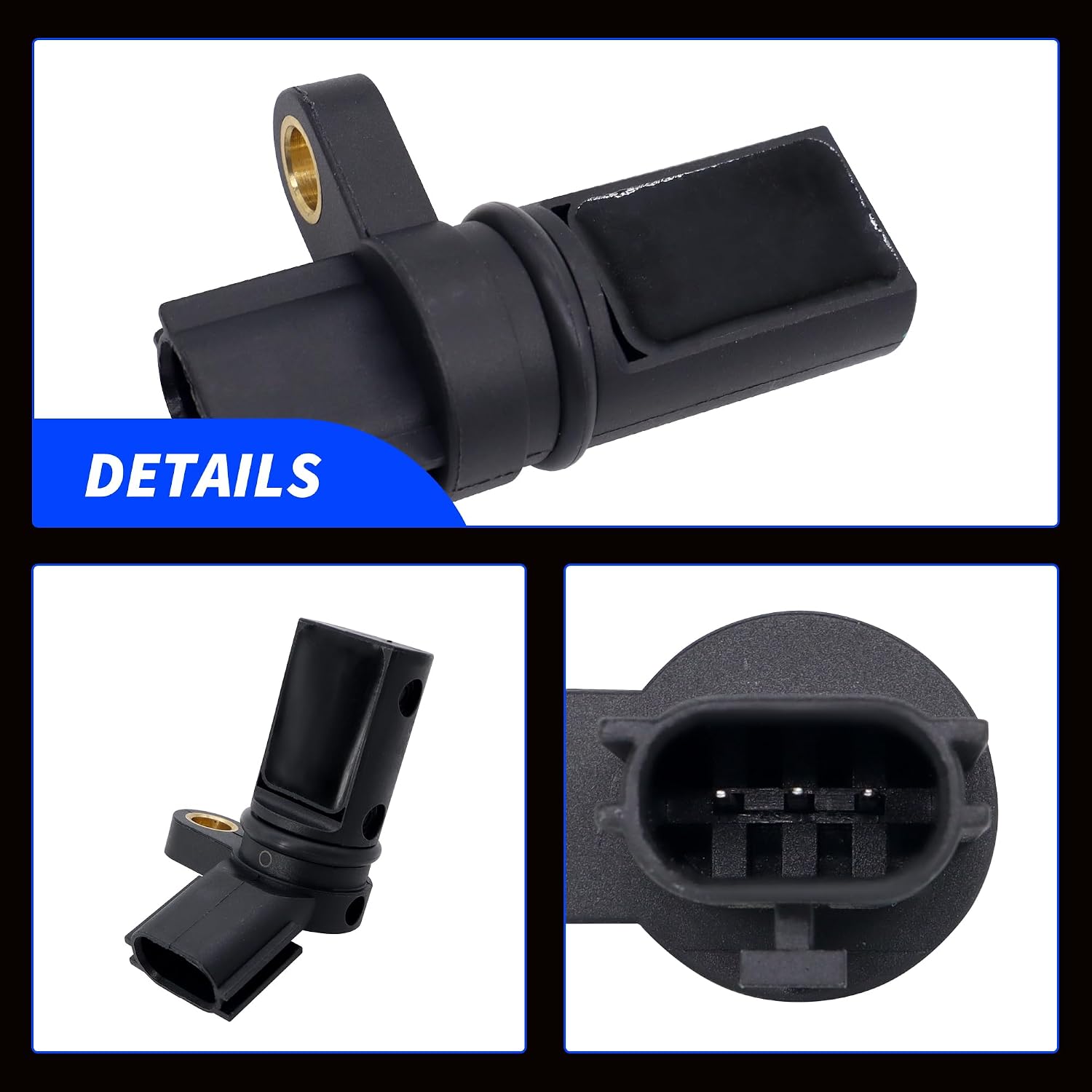 Engine Camshaft Position Sensor 23731-AL61A 23731-6J90B Compatible with Nissan 350Z Altima Frontier Maxima Pathfinder Quest Xterra Infiniti FX35 G35 I35 M35 3.5L 4.0L 2003 2004 2005 2006 2007 2008