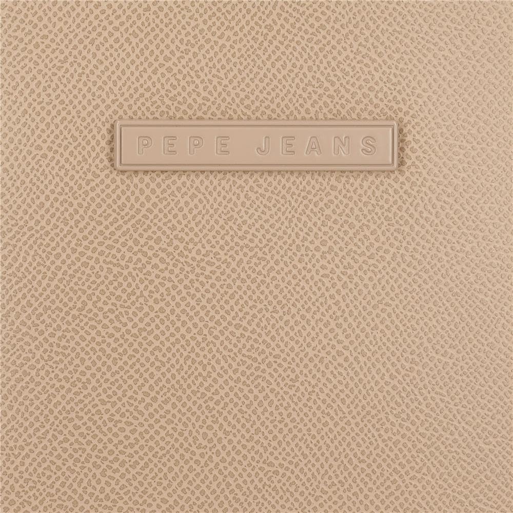 Pepe Jeans Elia Plecak Casual Beżowy 20x25,5x10 cm Skóra syntetyczna 5,1L by Joumma Bags, beż, Talla única, plecak na co dzień