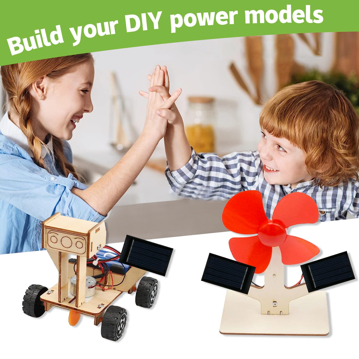 Zeroupshop Mini-Solarzellenmodul 5 Stück – 2V, 60mA, 72x45mm, Polykristallin, DIY, Für Spielzeug, Ladegerät & Kleine Solaranlagen