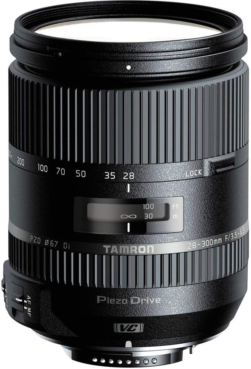 Tamron AFA010N700 28-300mm F/3.5-6.3 Di VC PZD IS Zoom Lens for Nikon …