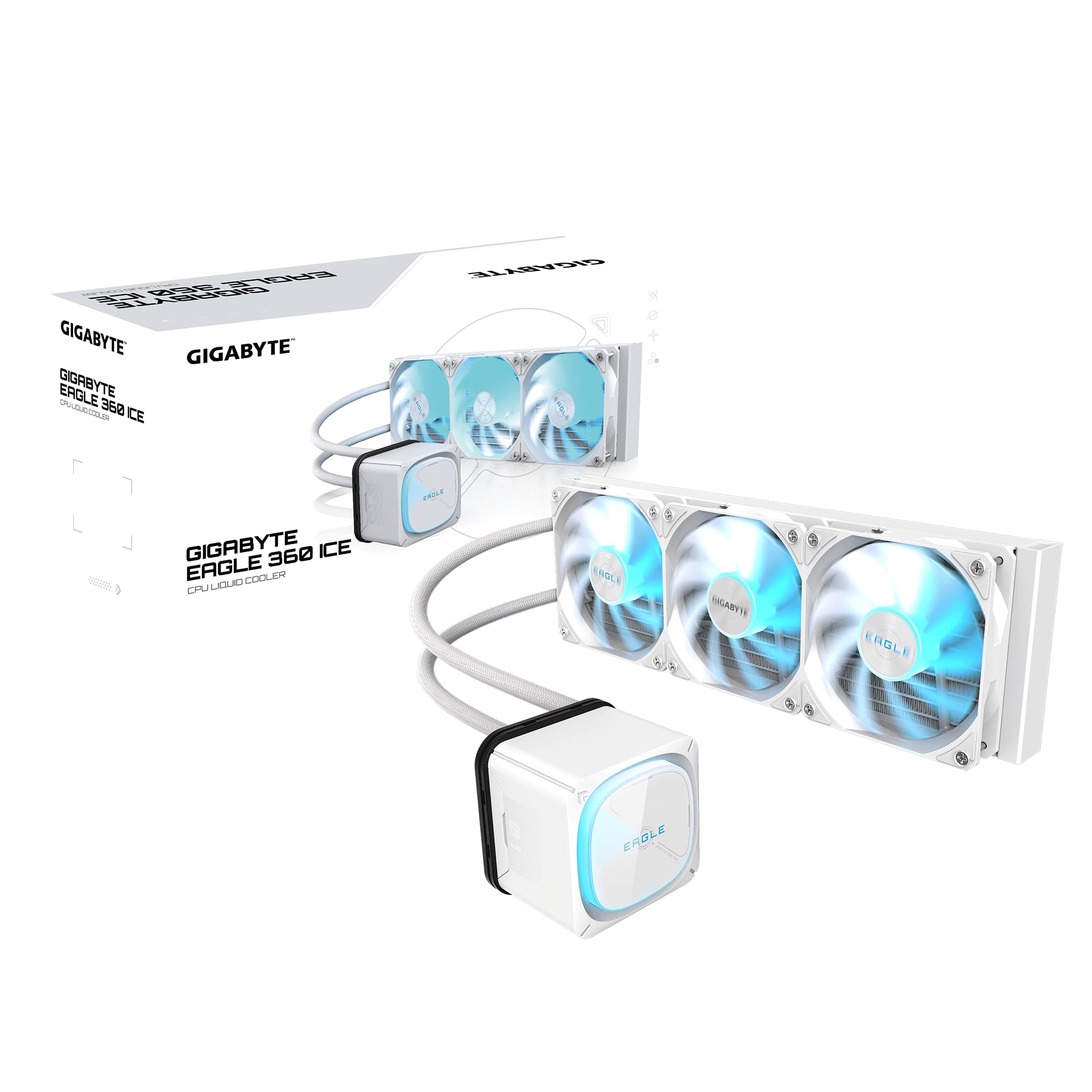 Amazon.co.jp: GIGABYTE EAGLE 360 ICE 簡易水冷クーラー、360mm