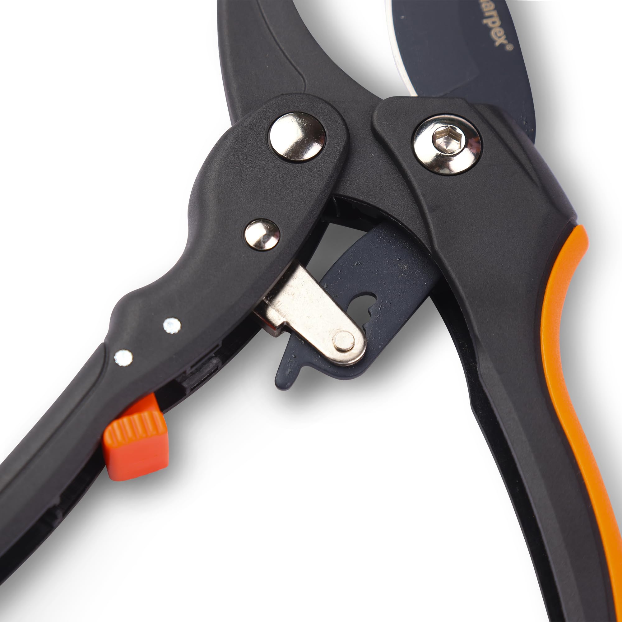 Sharpex Ratchet Pruning Shears - Arthritis Relief -7