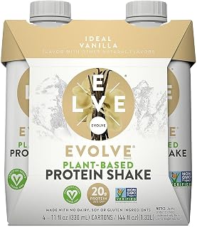 EVOLVE Ideal Vanilla Protein Shake 4Pk, 11 FZ
