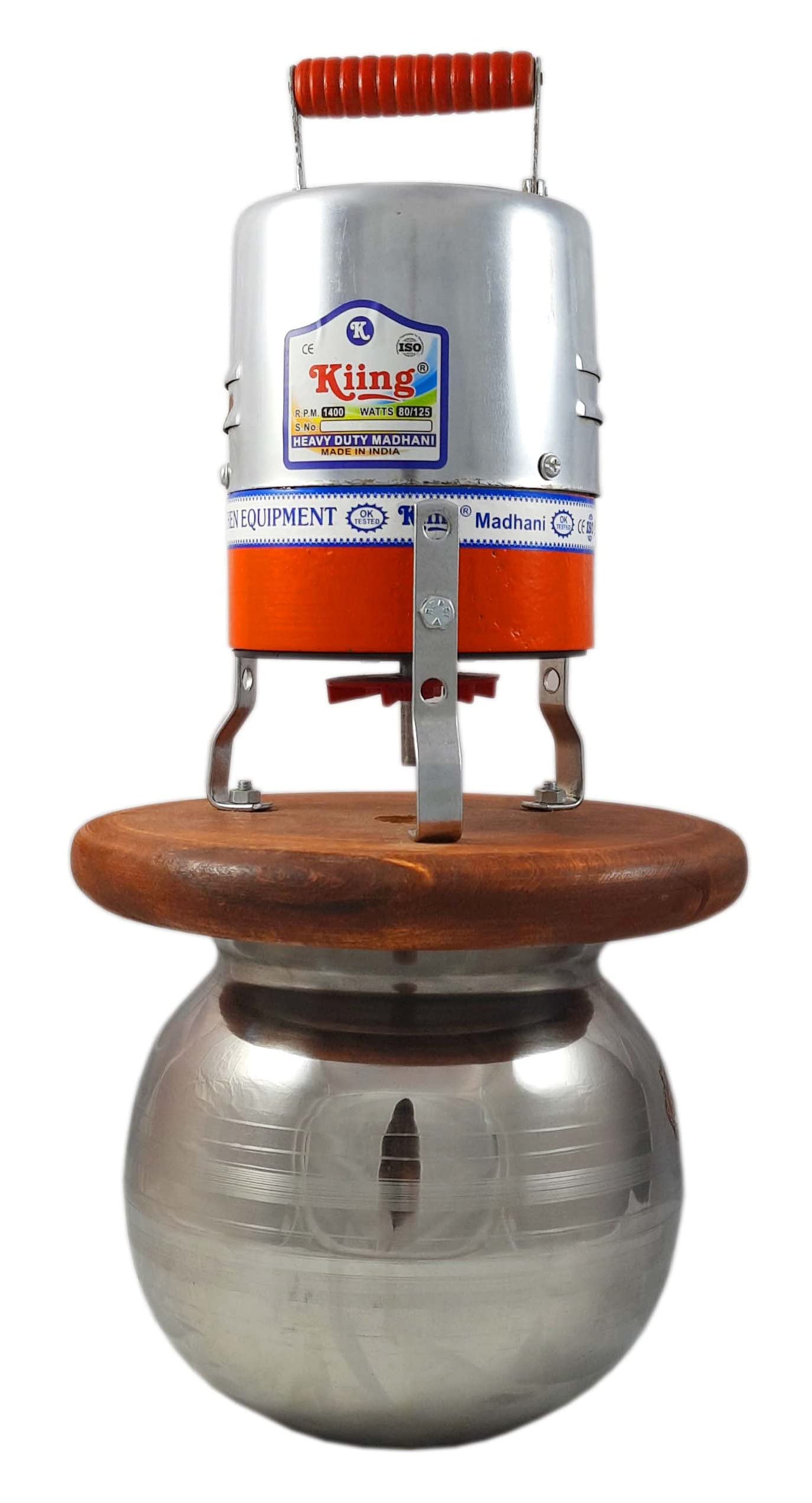 KIING Madhani machine with wooden thali and pot (B0D2T95QHF) Amazon Price History, Amazon Price Tracker