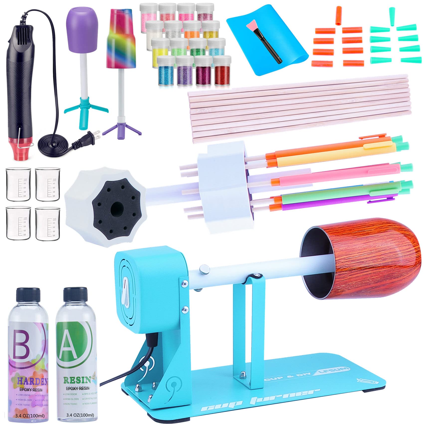 Buy Cup Turners for Tumblers Starter kit,Pen Spinner for Epoxy,Cup