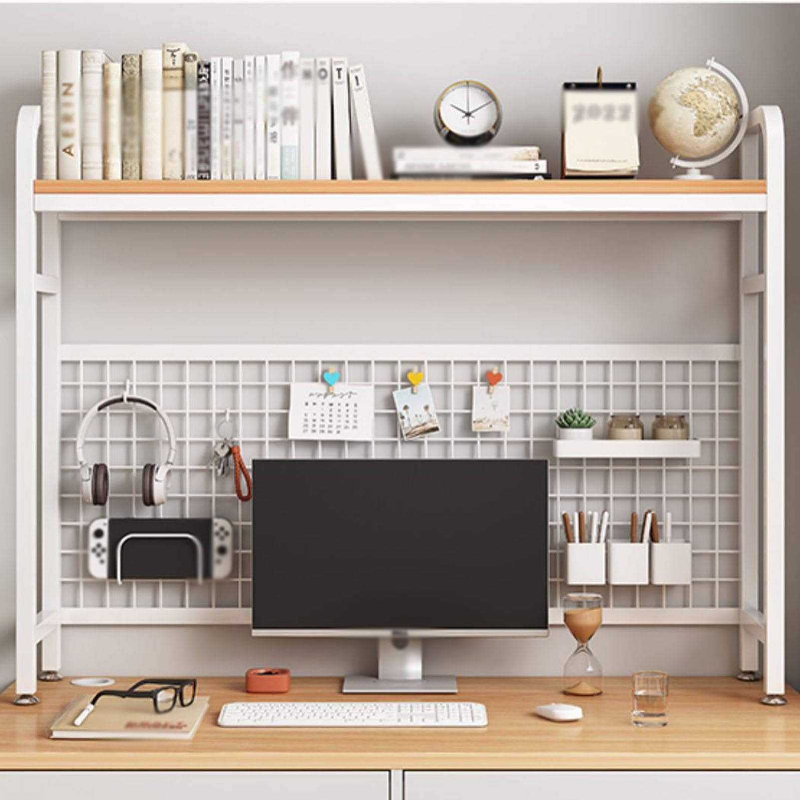 Rangement multifonctionnel de bureau pour libérer de l'espace